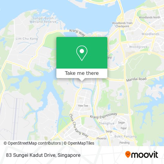 83 Sungei Kadut Drive地图