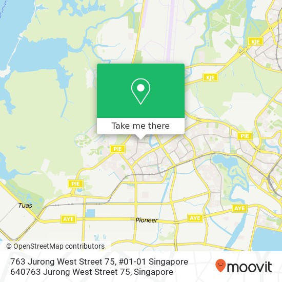 763 Jurong West Street 75, #01-01 Singapore 640763 Jurong West Street 75 map