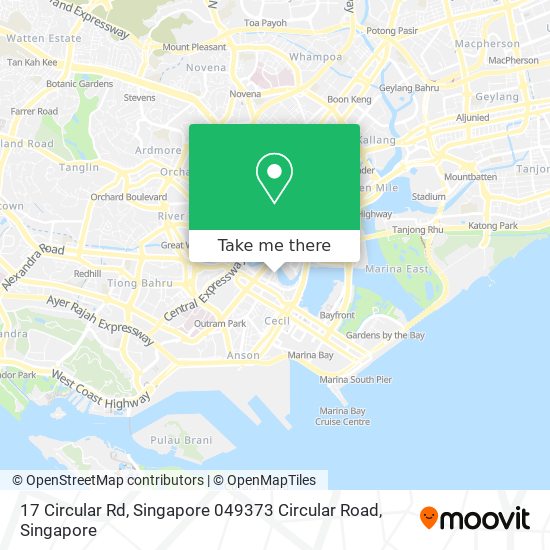 17 Circular Rd, Singapore 049373 Circular Road地图