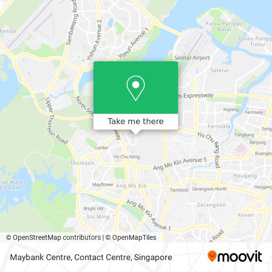 Maybank Centre, Contact Centre map