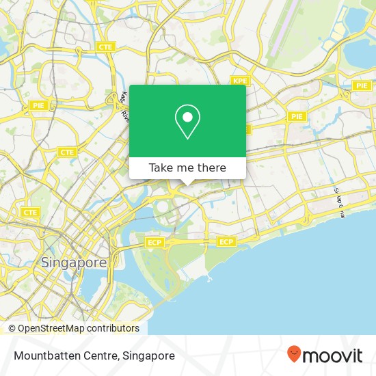 Mountbatten Centre map