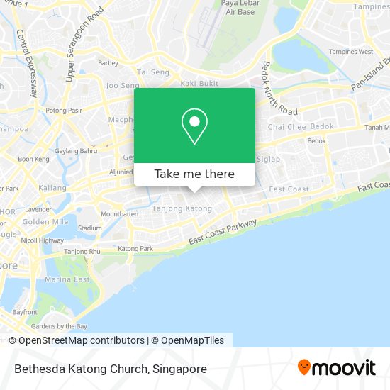 Bethesda Katong Church map