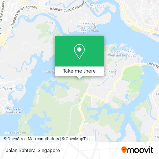 Jalan Bahtera map