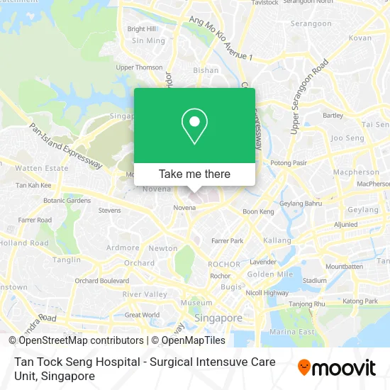Tan Tock Seng Hospital - Surgical Intensuve Care Unit map