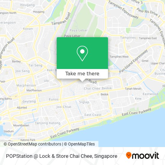 POPStation @ Lock & Store Chai Chee map