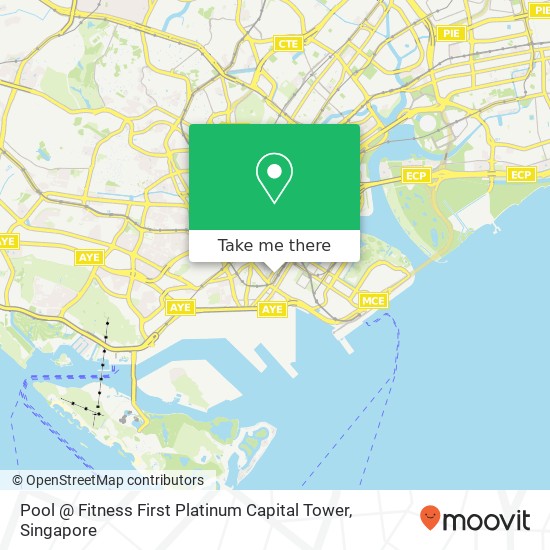 Pool @ Fitness First Platinum Capital Tower map