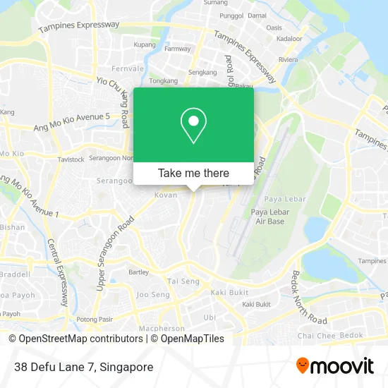 38 Defu Lane 7 map