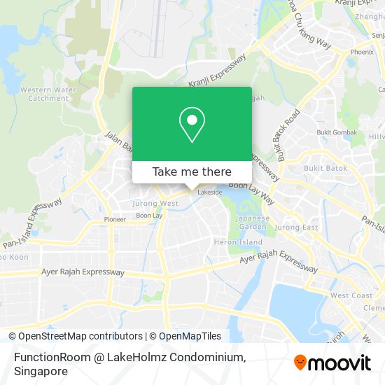 FunctionRoom @ LakeHolmz Condominium map