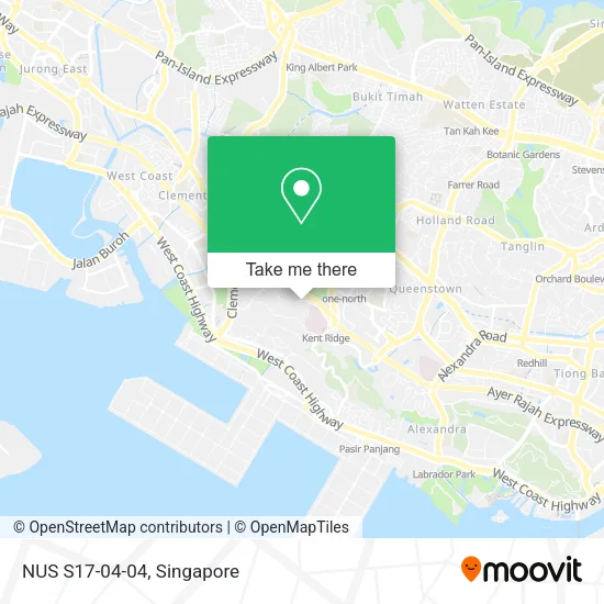 NUS S17-04-04地图