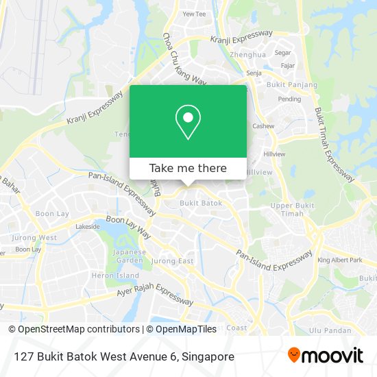 127 Bukit Batok West Avenue 6地图