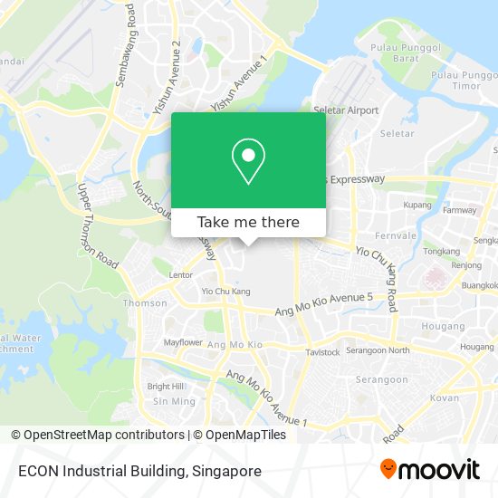 ECON Industrial Building map