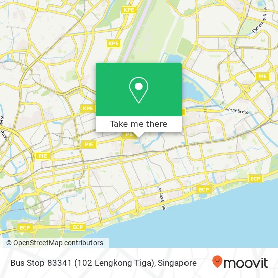 Bus Stop 83341 (102 Lengkong Tiga)地图