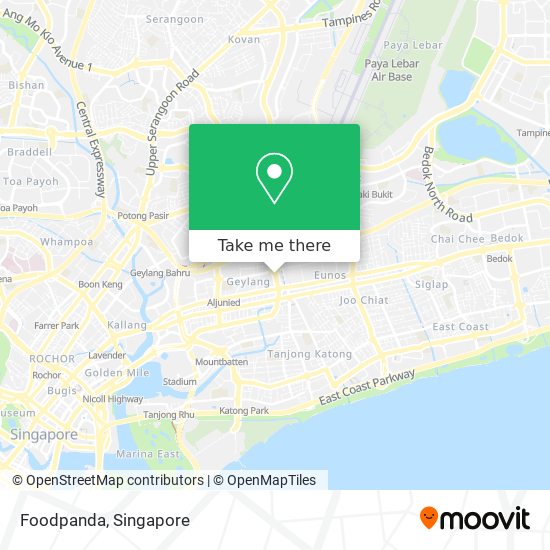 Foodpanda map