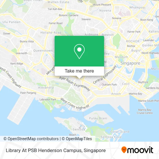 Library At PSB Henderson Campus地图