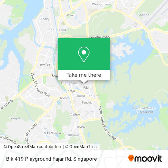 Blk 419 Playground Fajar Rd map