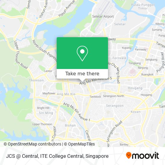 JCS @ Central,  ITE College Central map