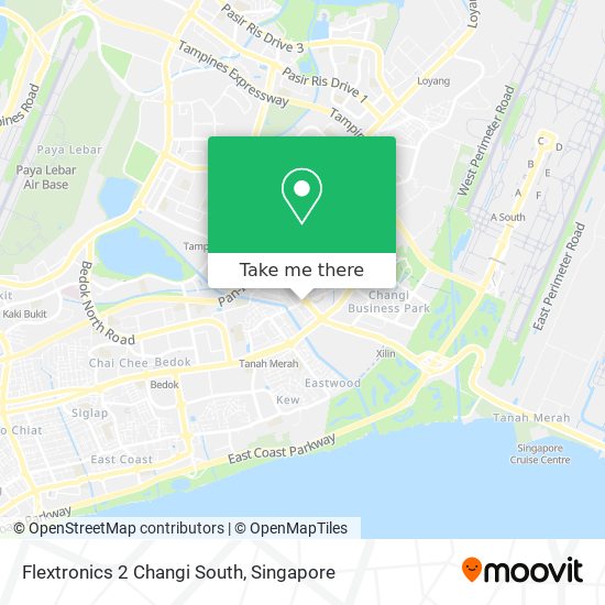 Flextronics 2 Changi South地图