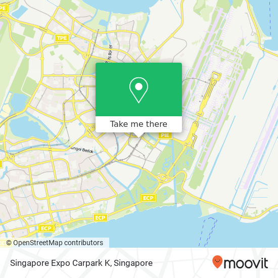 Singapore Expo Carpark K map
