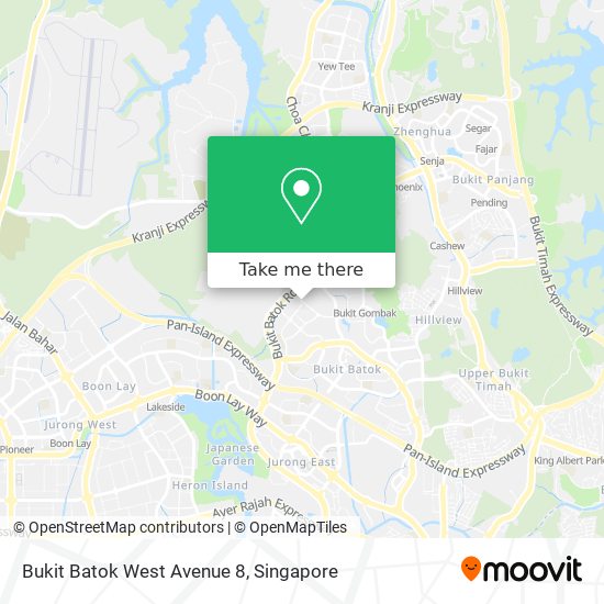 Bukit Batok West Avenue 8 map