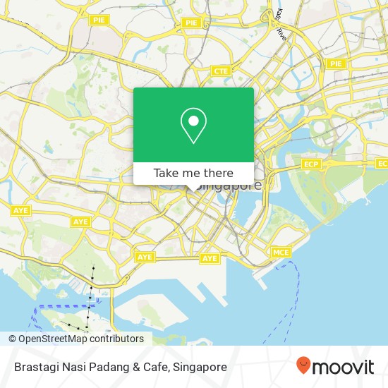 Brastagi Nasi Padang & Cafe map