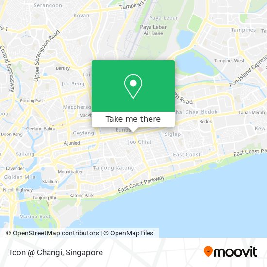 Icon @ Changi map