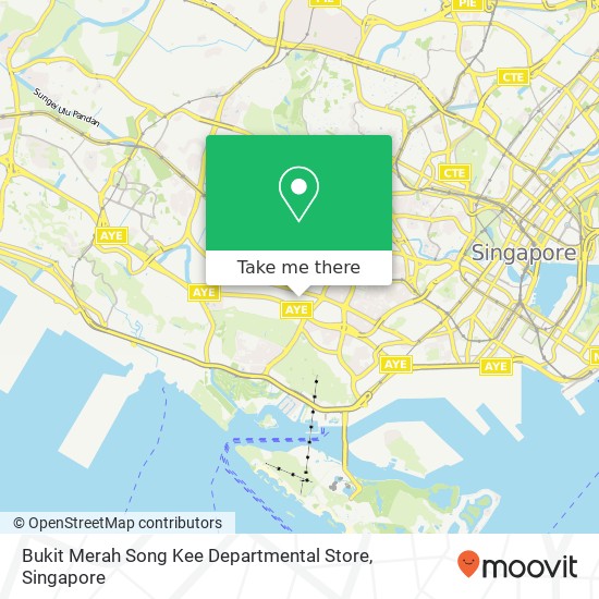 Bukit Merah Song Kee Departmental Store map