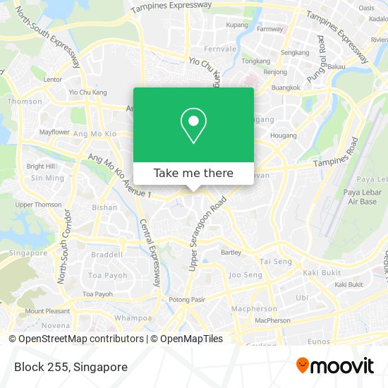 Block 255 map