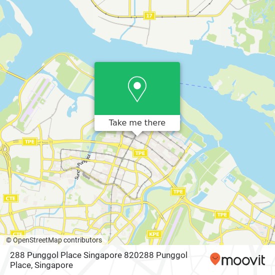 288 Punggol Place Singapore 820288 Punggol Place map