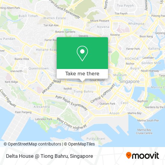 Delta House @ Tiong Bahru map
