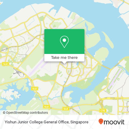 Yishun Junior College General Office map