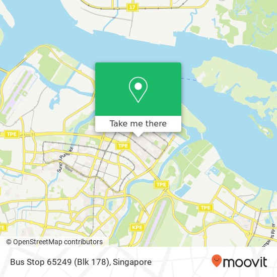 Bus Stop 65249 (Blk 178) map