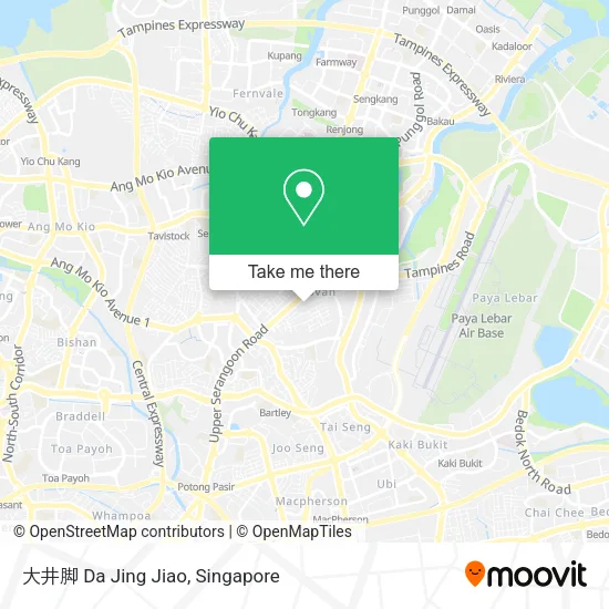 大井脚 Da Jing Jiao map
