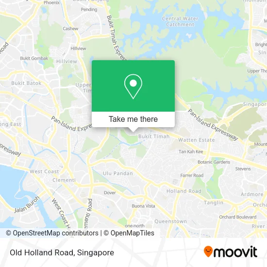 Old Holland Road地图