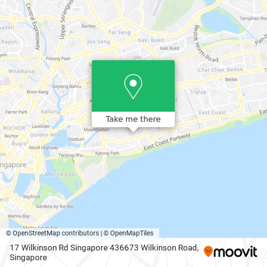 17 Wilkinson Rd Singapore 436673 Wilkinson Road地图