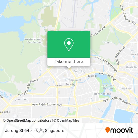 Jurong St 64 斗天宫地图