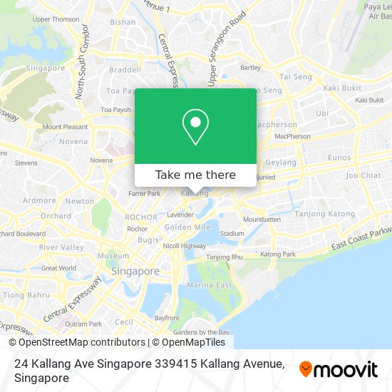 24 Kallang Ave Singapore 339415 Kallang Avenue地图