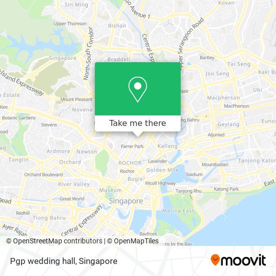 Pgp wedding hall地图