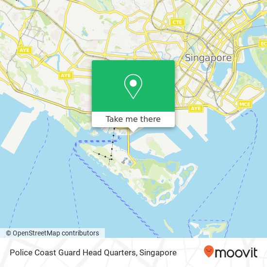 Police Coast Guard Head Quarters map