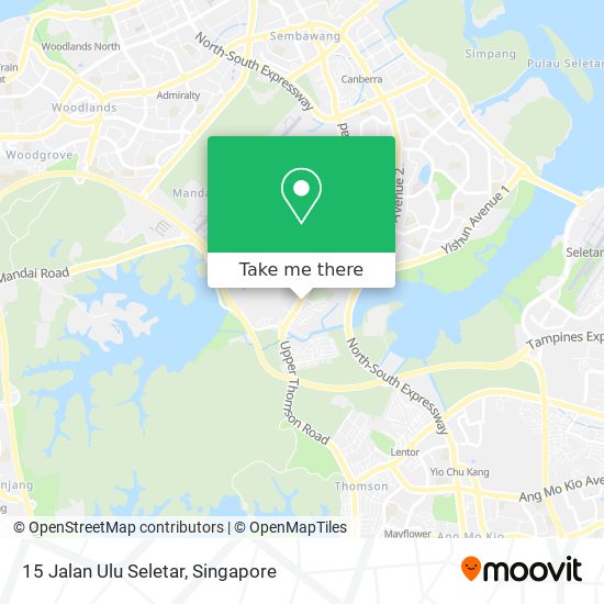 15 Jalan Ulu Seletar地图