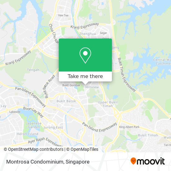 Montrosa Condominium map