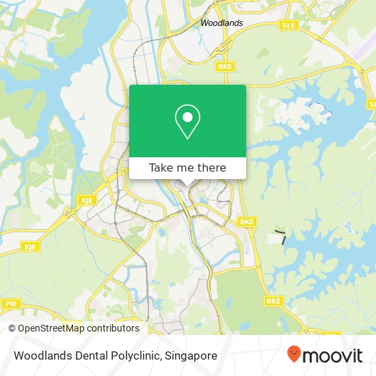 Woodlands Dental Polyclinic地图