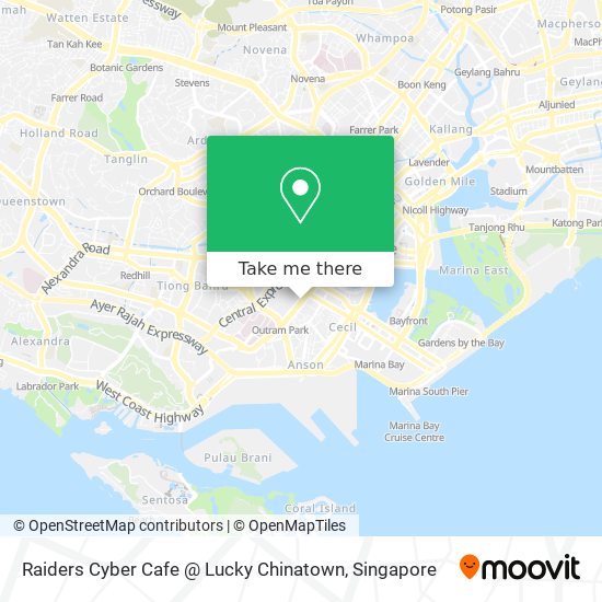 Raiders Cyber Cafe @ Lucky Chinatown map