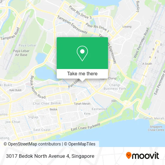 3017 Bedok North Avenue 4地图