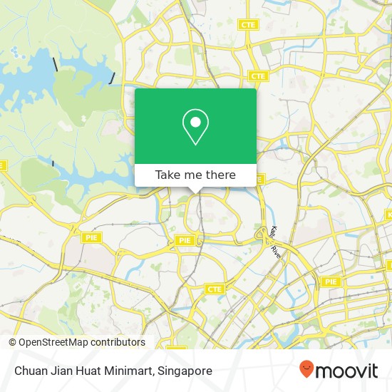 Chuan Jian Huat Minimart map