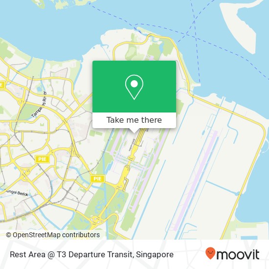 Rest Area @ T3 Departure Transit地图