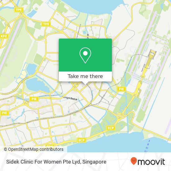 Sidek Clinic For Women Pte Lyd map