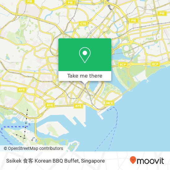 Ssikek 食客 Korean BBQ Buffet地图