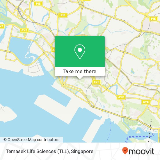 Temasek Life Sciences (TLL) map
