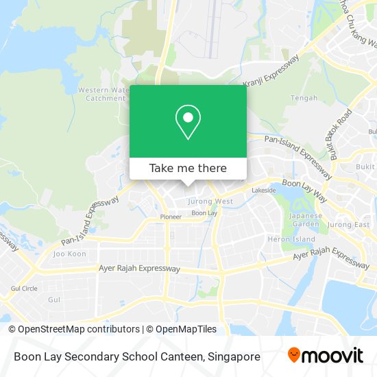 Boon Lay Secondary School  Canteen地图