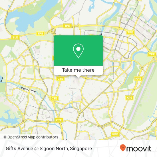 Gifts Avenue @ S'goon North map